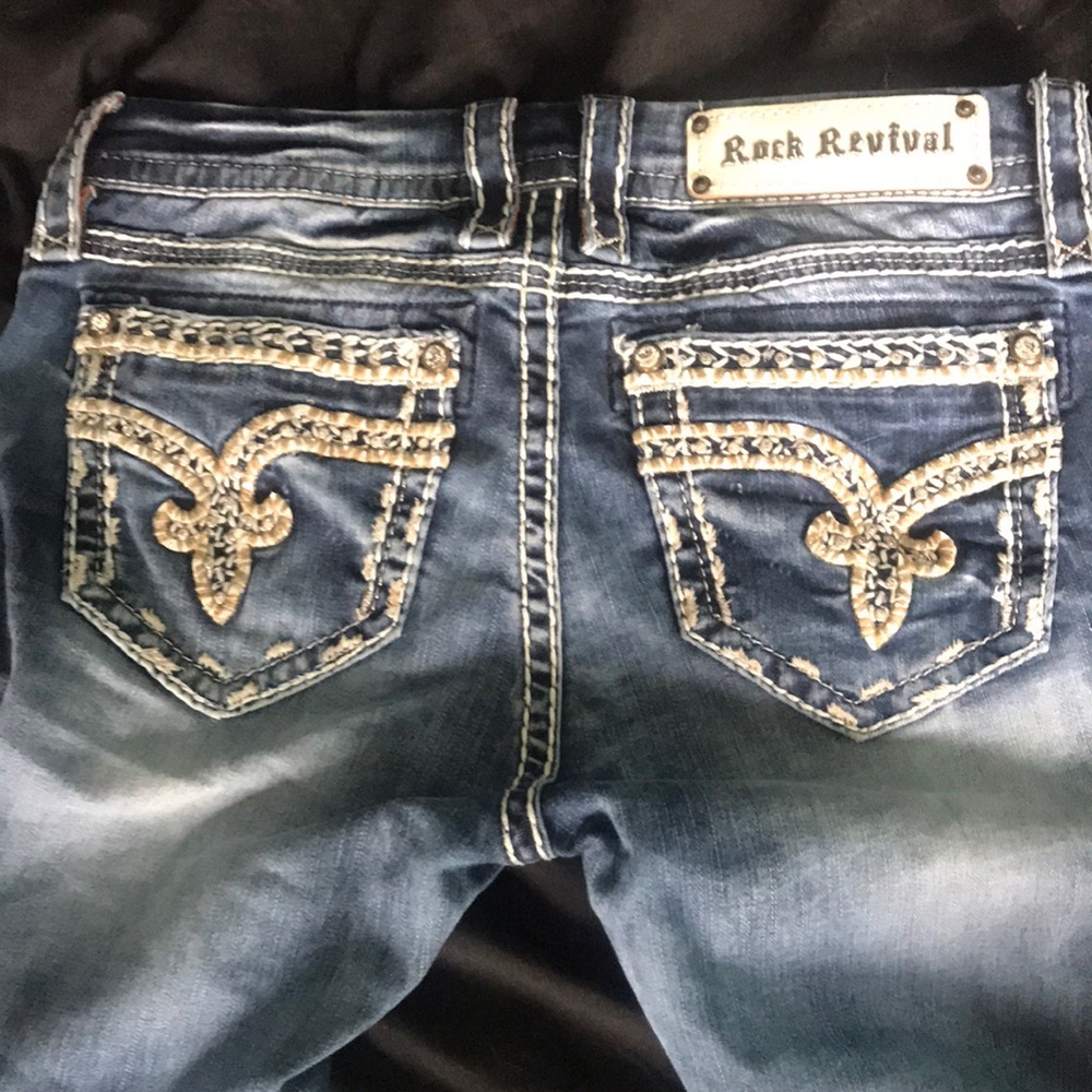 Rock revival skinny jeans